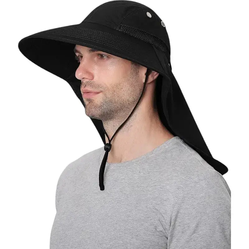 Chapeau brousse large bord homme