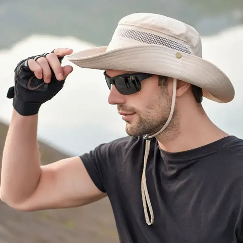 Chapeau brousse pliable homme