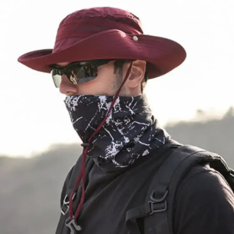 Chapeau brousse pliable homme