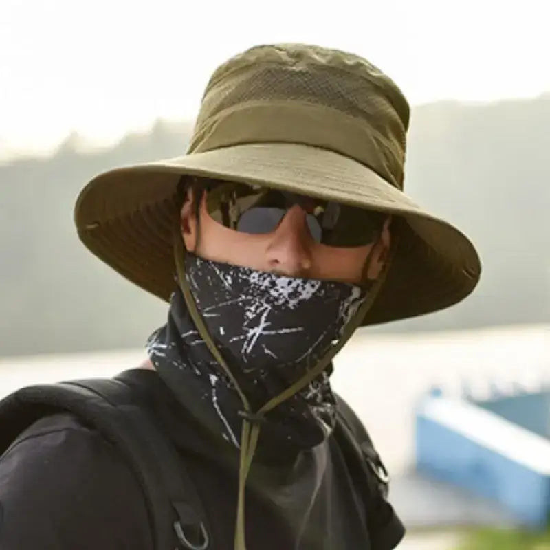 Chapeau brousse pliable homme