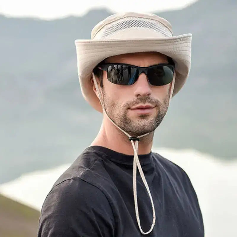 Chapeau brousse pliable homme