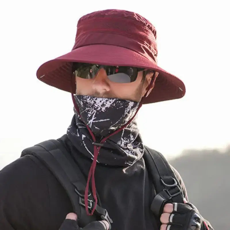 Chapeau brousse pliable homme