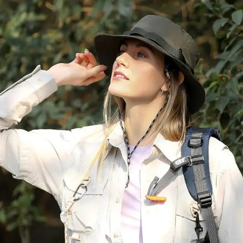 Chapeau brousse polyvalent femme