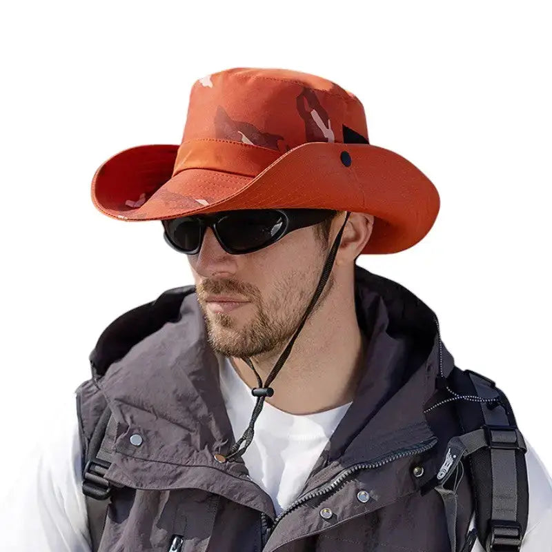 Chapeau randonnée aération latérale unisexe