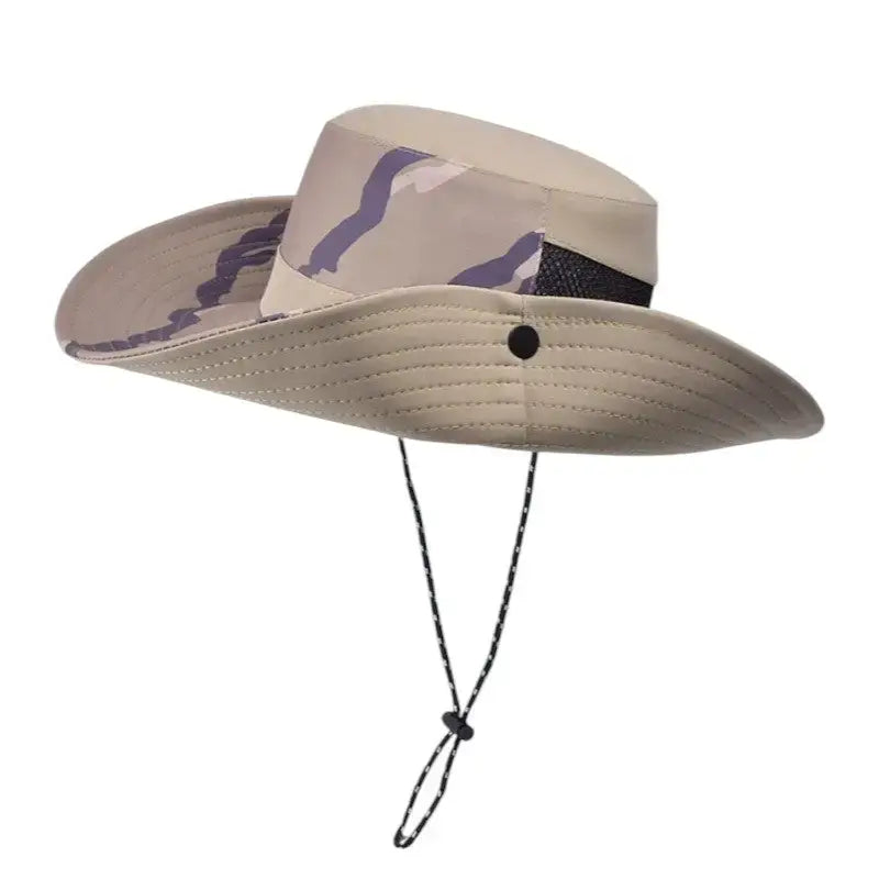 Chapeau randonnée aération latérale unisexe