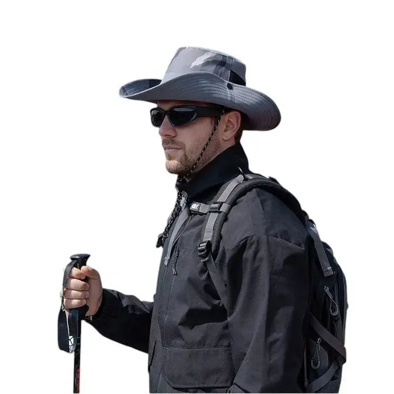 Chapeau randonnée aération latérale unisexe