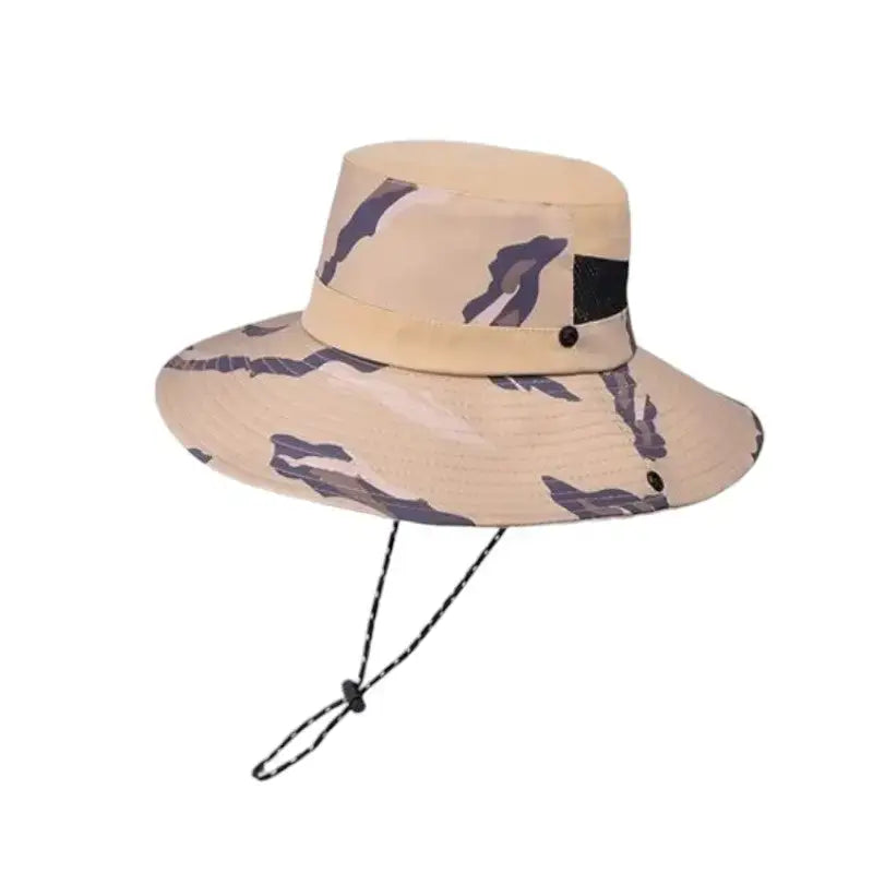 Chapeau randonnée aération latérale unisexe