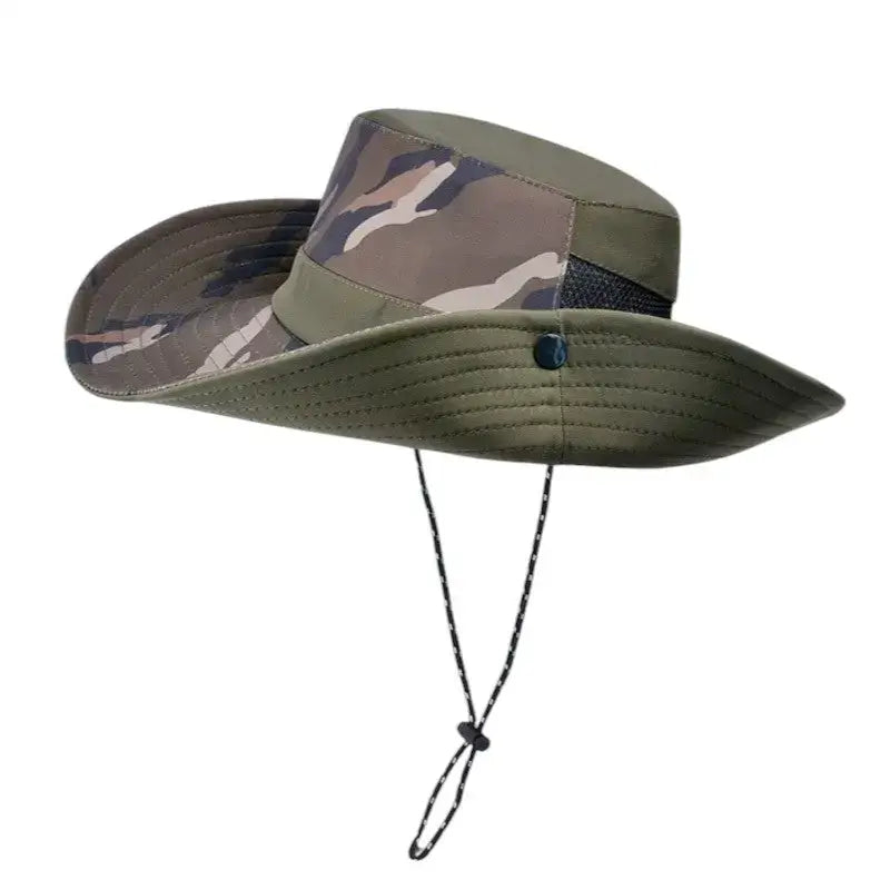 Chapeau randonnée aération latérale unisexe