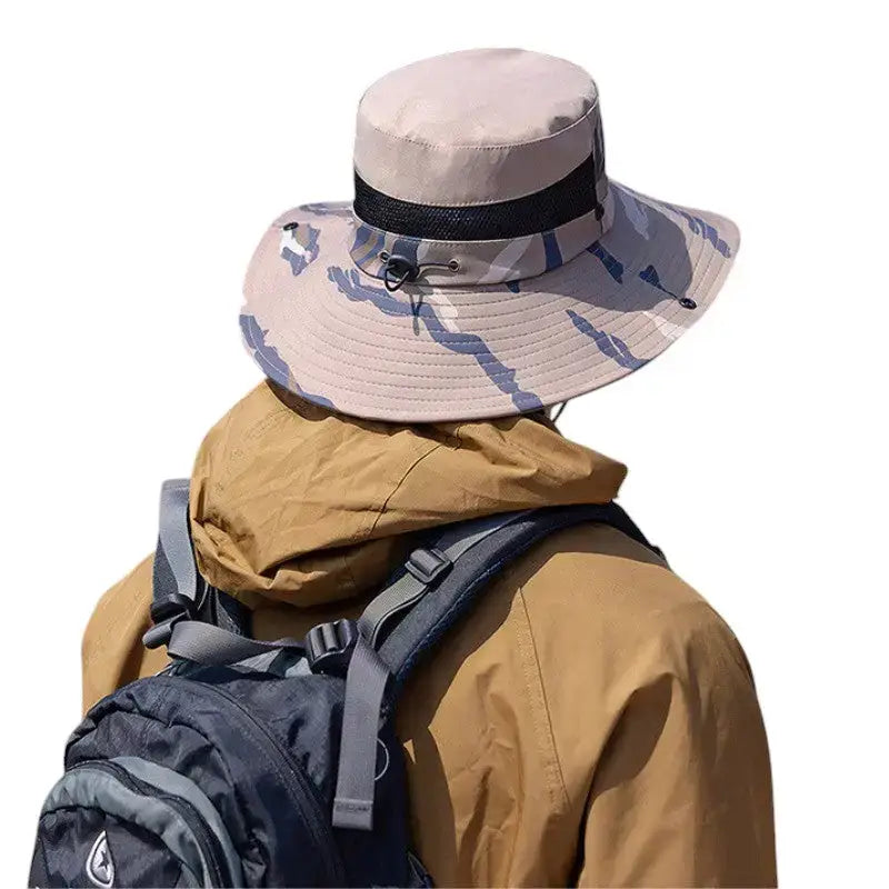 Chapeau randonnée aération latérale unisexe