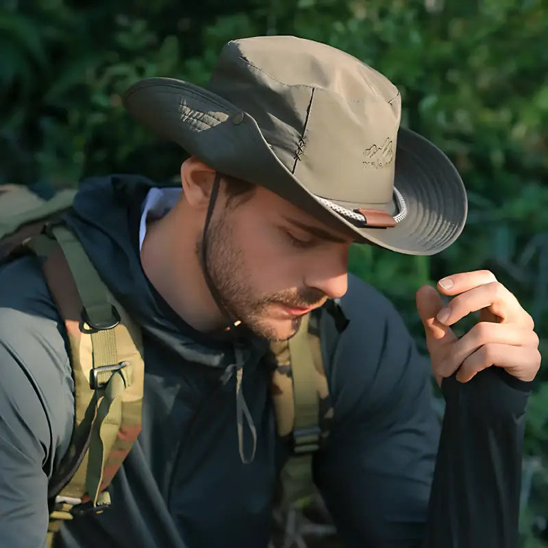 Chapeau randonnée anti-uv respirant léger