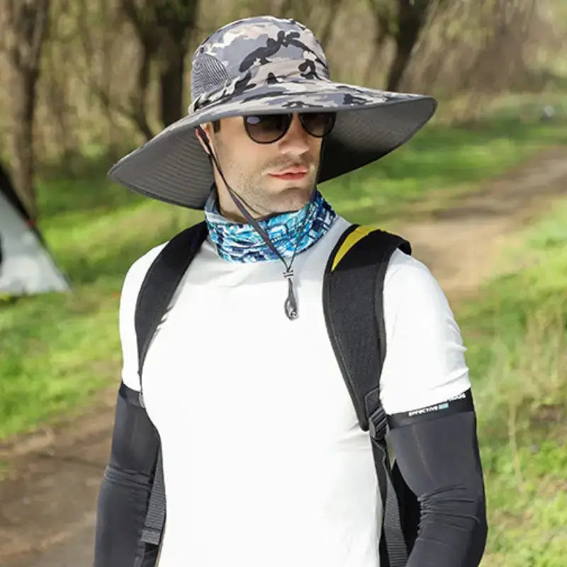 Chapeau de randonnée homme haute performance