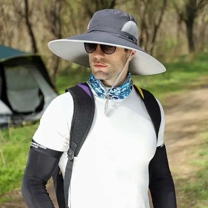 Chapeau de randonnée homme haute performance