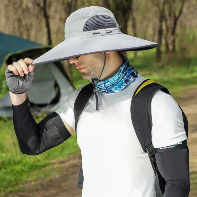 Chapeau de randonnée homme haute performance