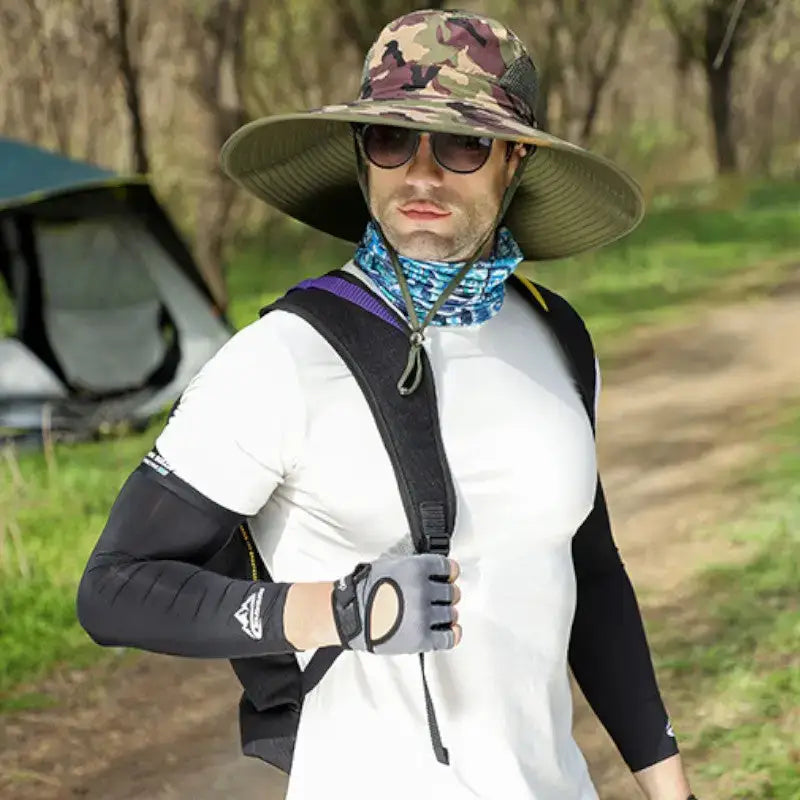 Chapeau de randonnée homme haute performance