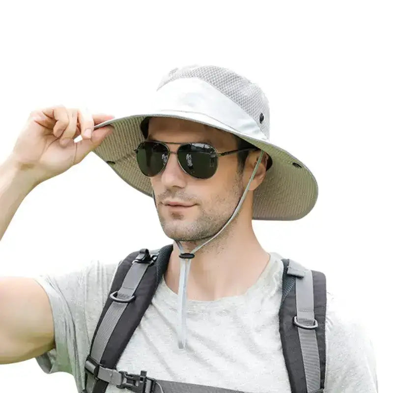 Chapeau de randonnée homme tout terrain