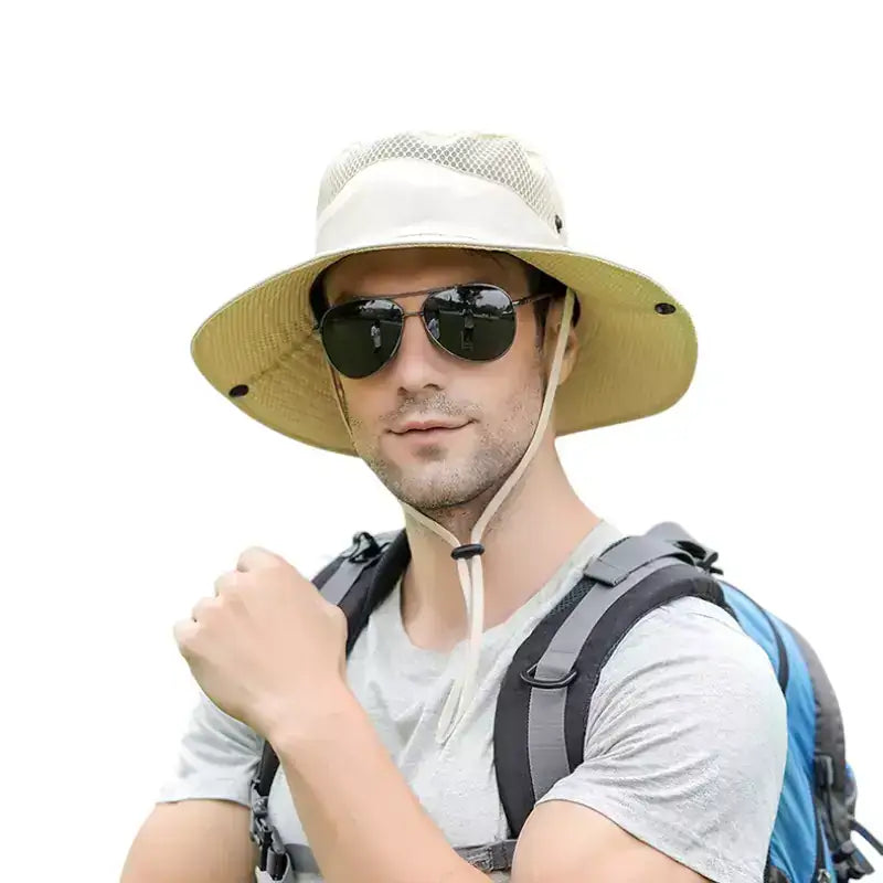 Chapeau de randonnée homme tout terrain