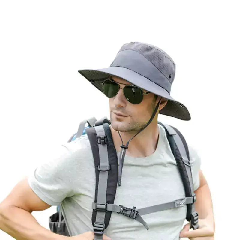 Chapeau de randonnée homme tout terrain