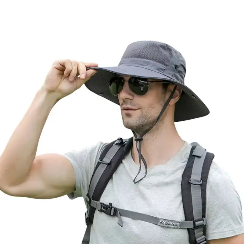 Chapeau de randonnée homme tout terrain