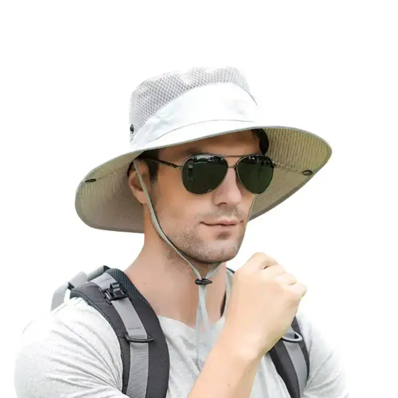 Chapeau de randonnée homme tout terrain