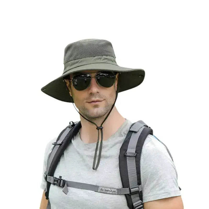 Chapeau de randonnée homme tout terrain