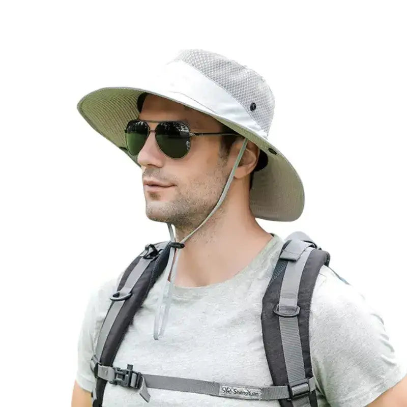 Chapeau de randonnée homme tout terrain