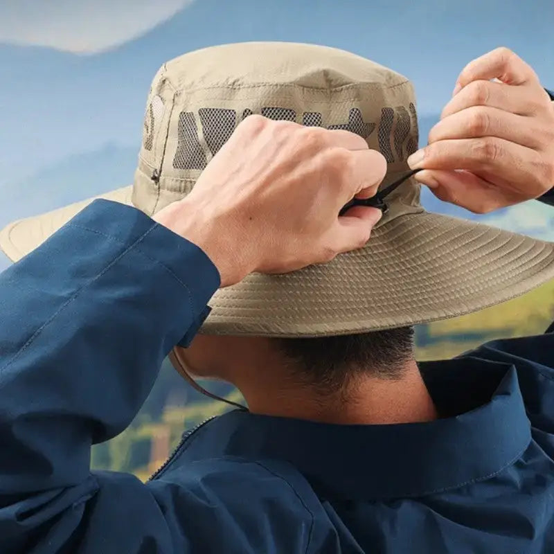 Chapeau de randonnée imperméable