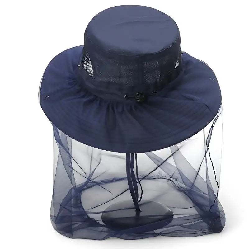 Chapeau randonnée avec moustiquaire anti-insectes