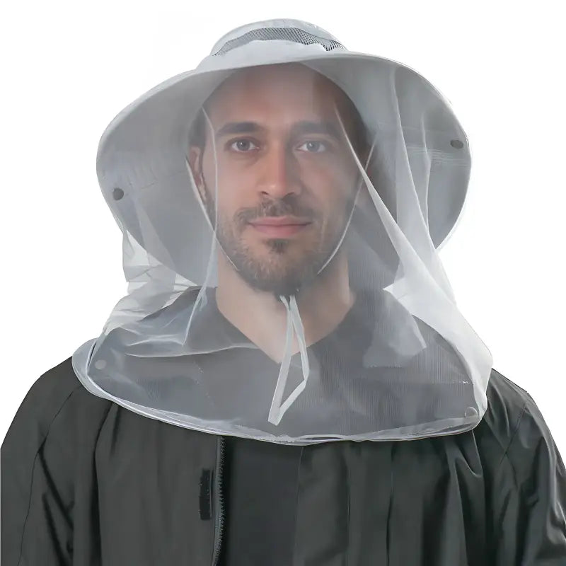 Chapeau randonnée avec moustiquaire anti-insectes