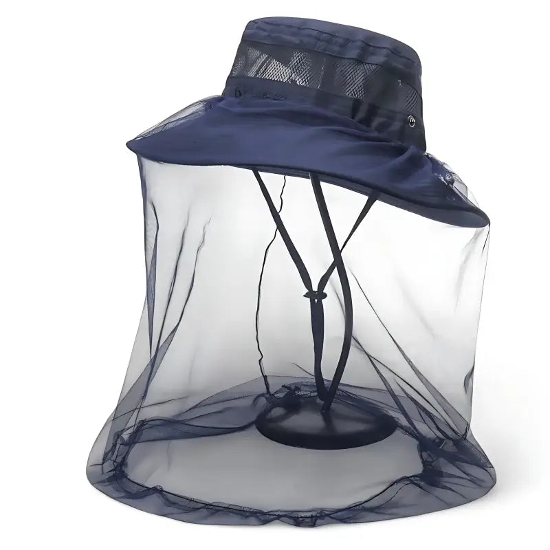 Chapeau randonnée avec moustiquaire anti-insectes