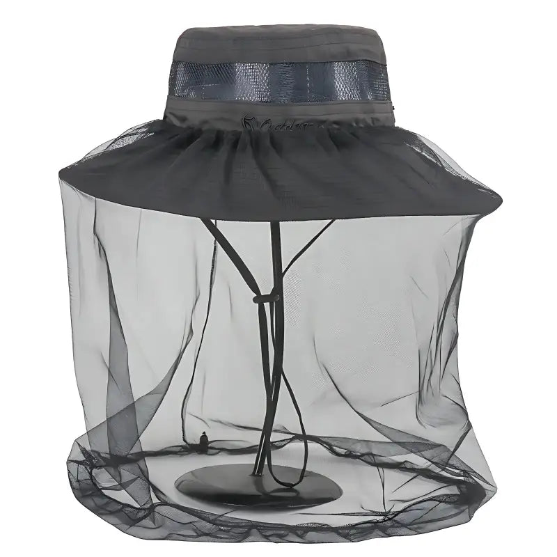 Chapeau randonnée avec moustiquaire anti-insectes