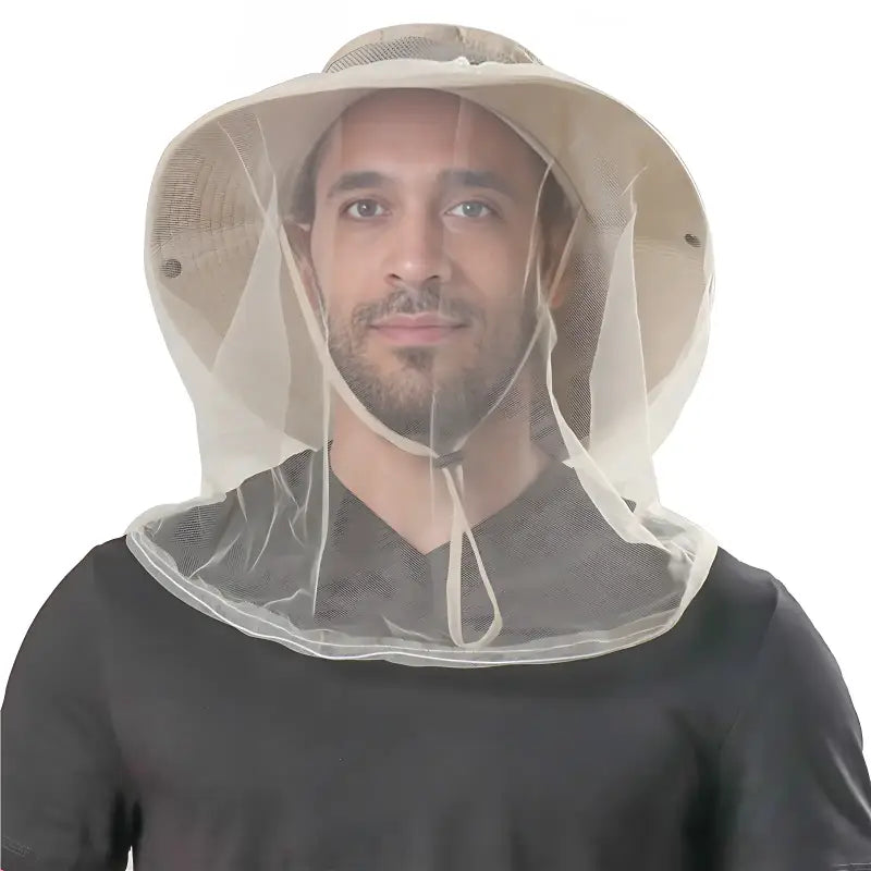 Chapeau randonnée avec moustiquaire anti-insectes
