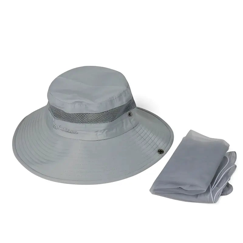 Chapeau randonnée avec moustiquaire anti-insectes