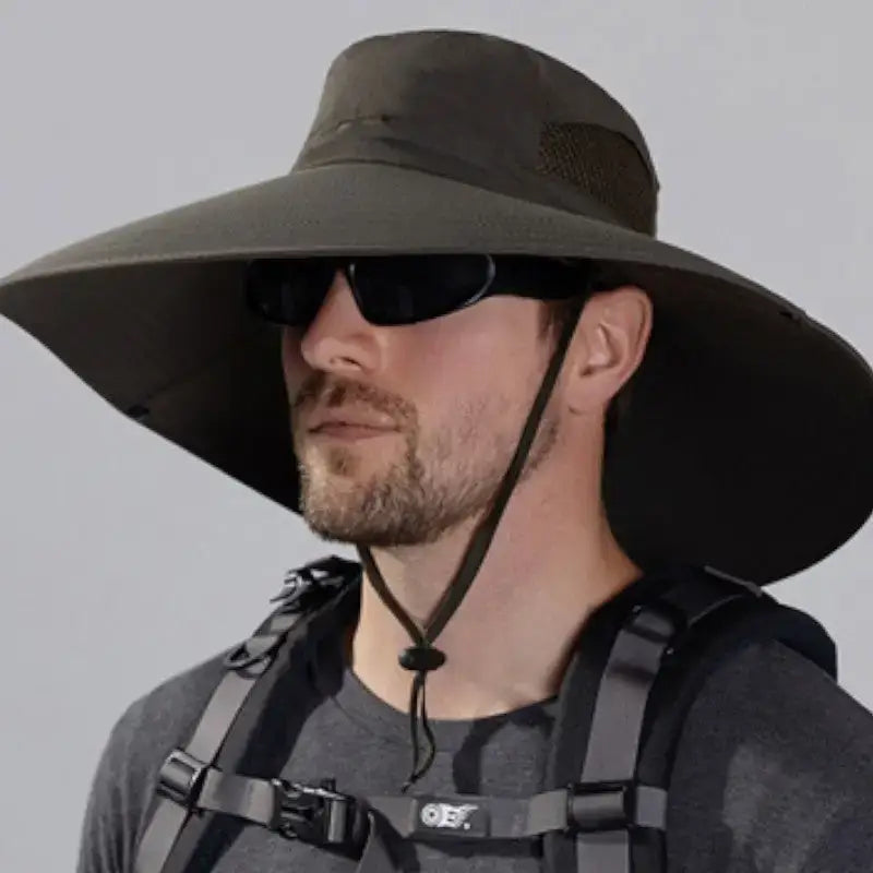 Chapeau de randonnée solaire