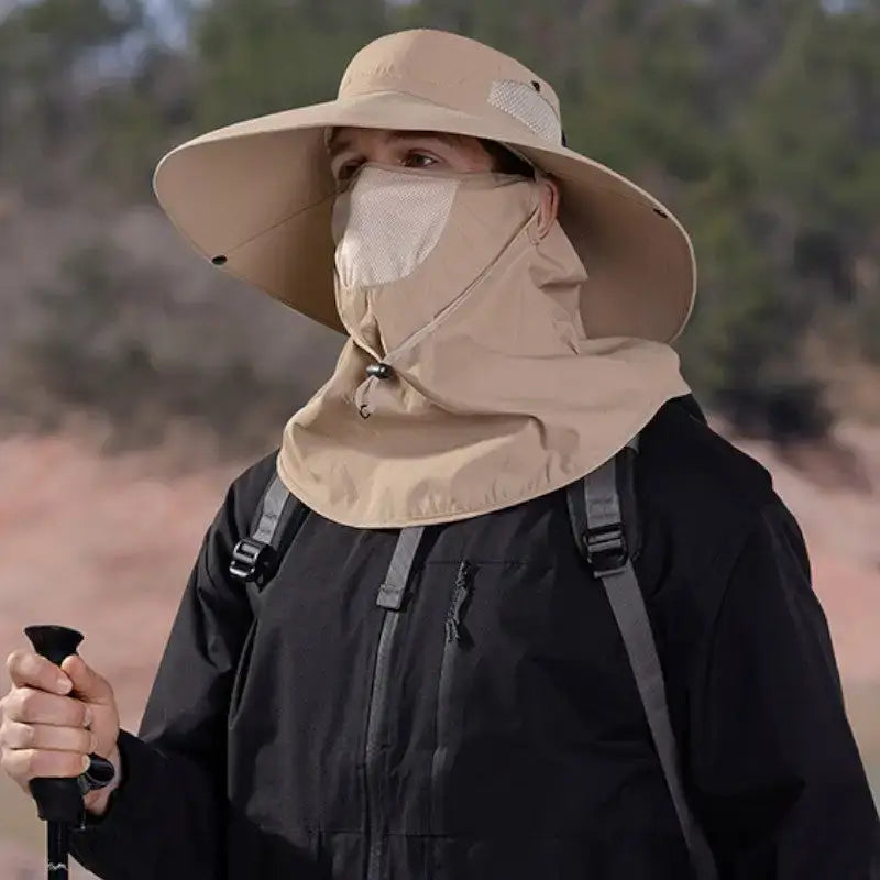 Chapeau de randonnée solaire