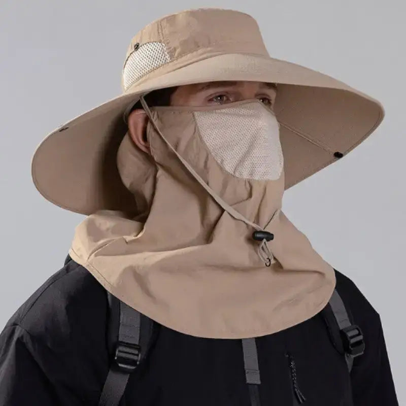 Chapeau de randonnée solaire