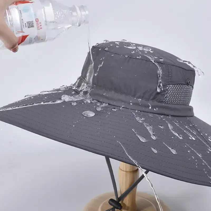 Chapeau de randonnée solaire