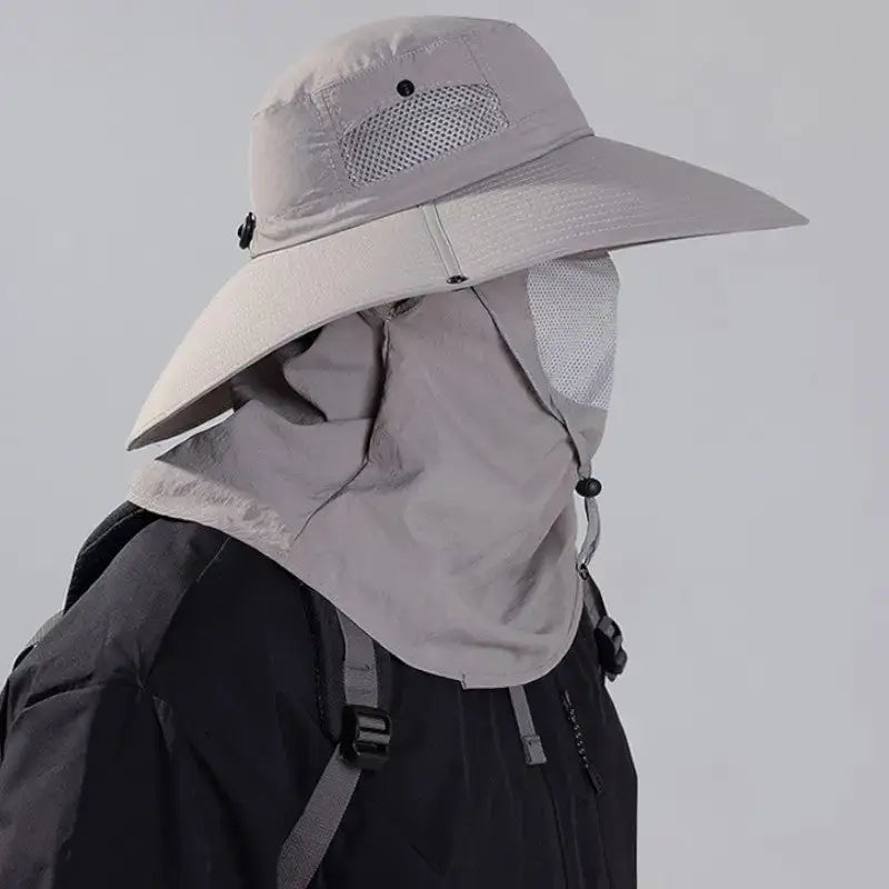 Chapeau de randonnée solaire