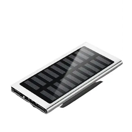 Chargeur batterie solaire téléphone compact