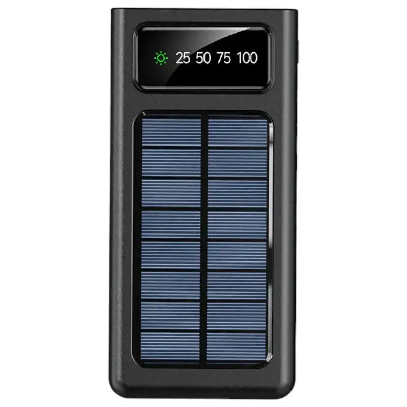 Chargeur solaire avec batterie portable basique