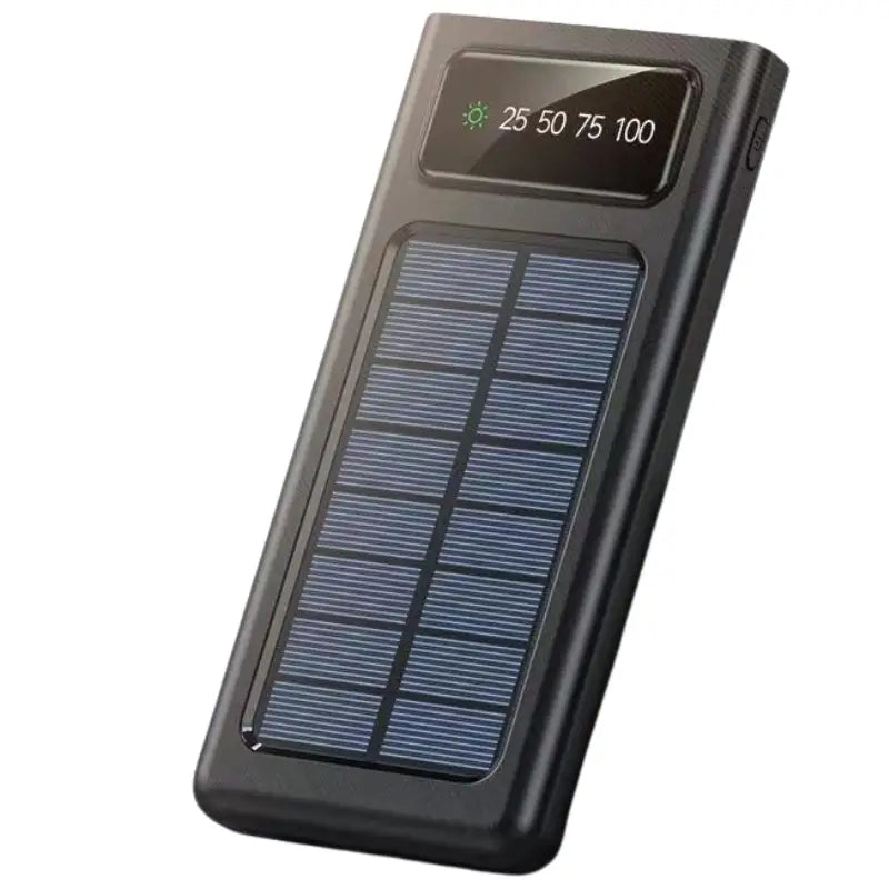 Chargeur solaire avec batterie portable basique