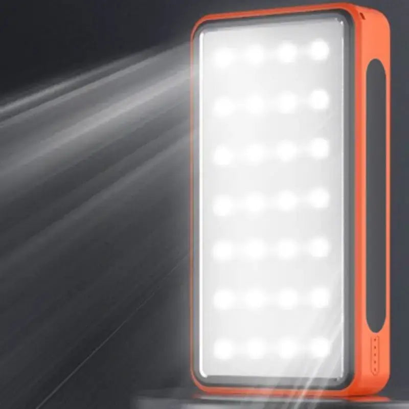 Chargeur solaire militaire rouge portable