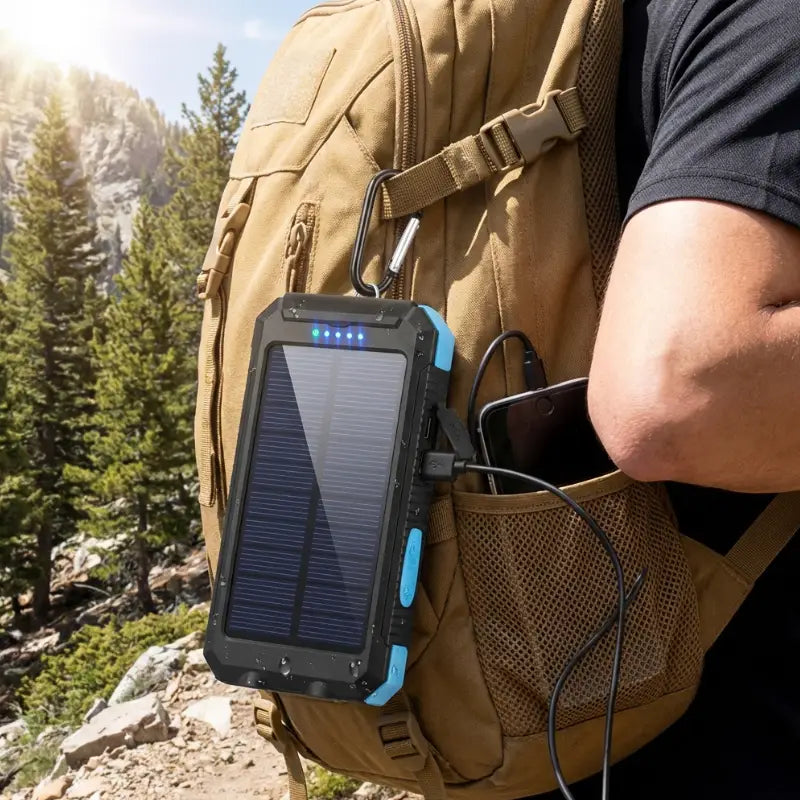 Chargeur solaire randonnée performance confortable