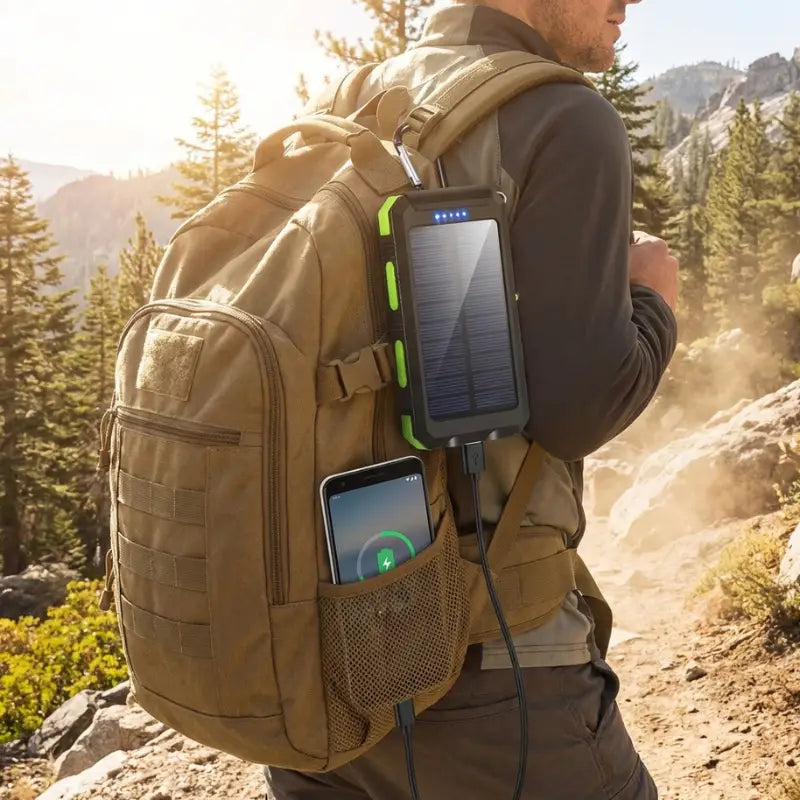 Chargeur solaire randonnée performance confortable