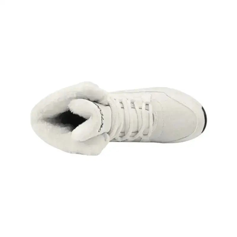 Chaussure femme grand froid fourrée noire