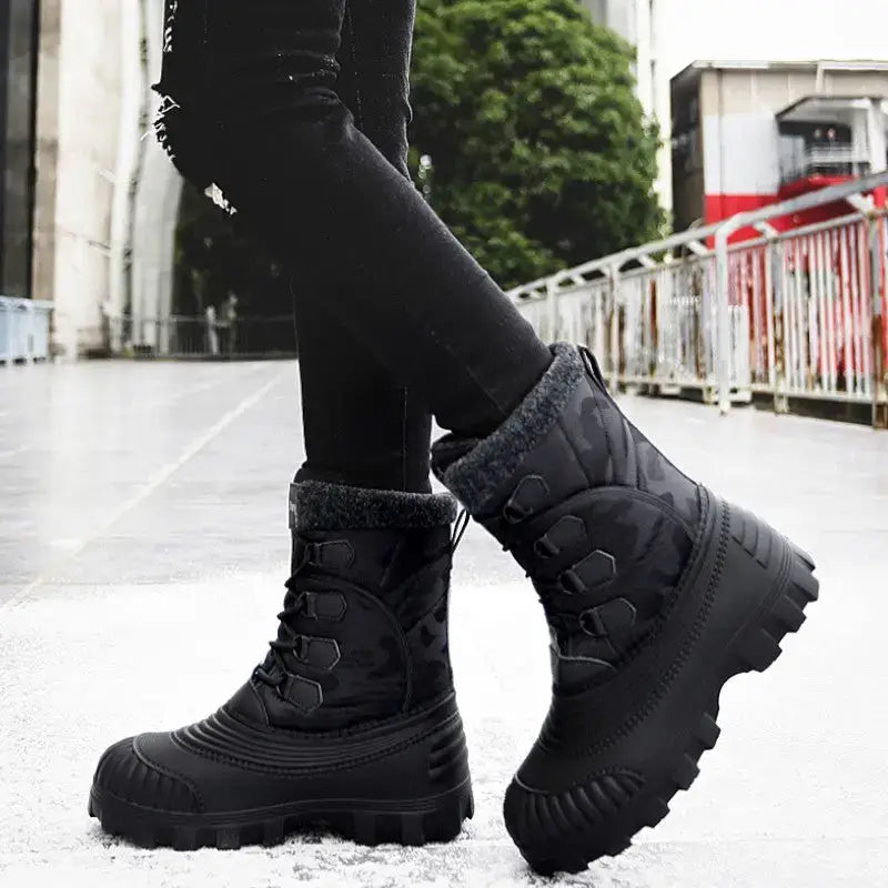 Chaussure grand froid antidérapante femme urbaine