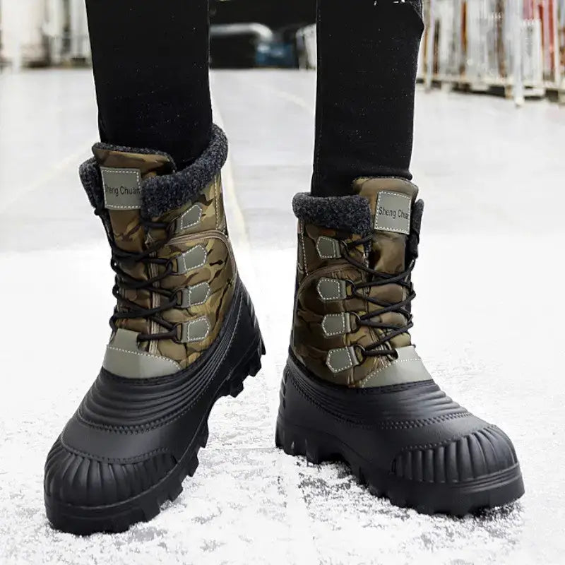 Chaussure grand froid antidérapante femme urbaine