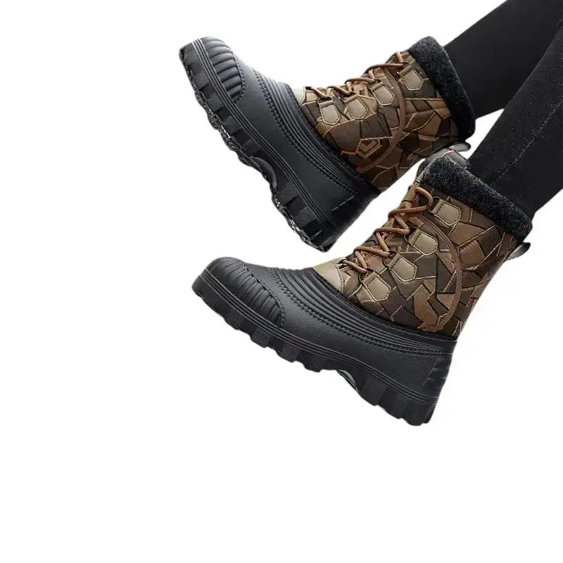 Chaussure grand froid antidérapante femme urbaine