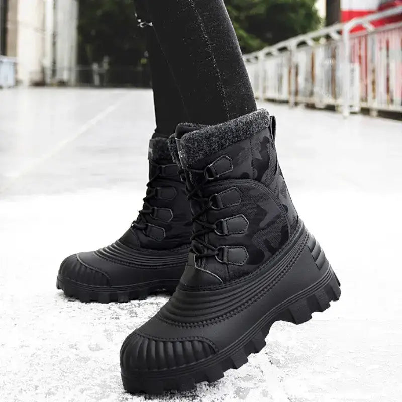 Chaussure grand froid antidérapante femme urbaine