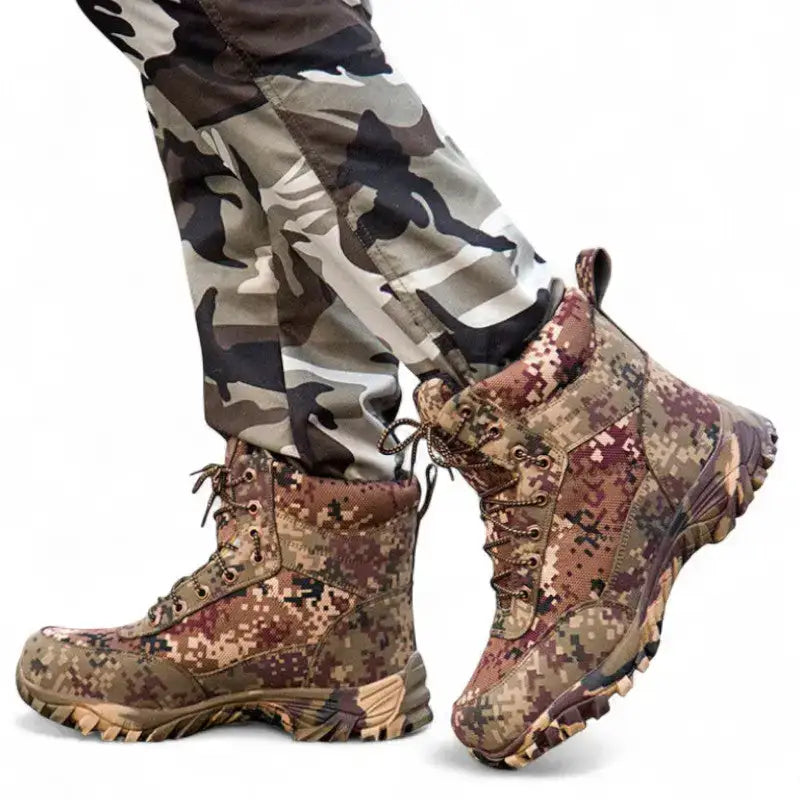 Chaussure grand froid camo fourrée laine