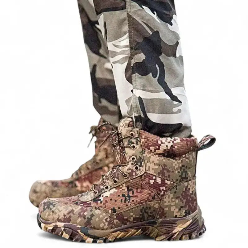Chaussure grand froid camo fourrée laine